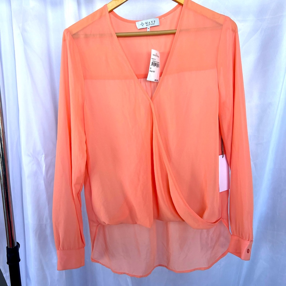 WAYF Sheer Top
